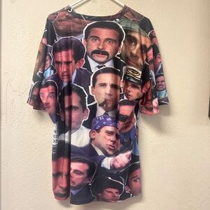 Michael Scott all over tee shirt - size XXXL (fits like an XL)